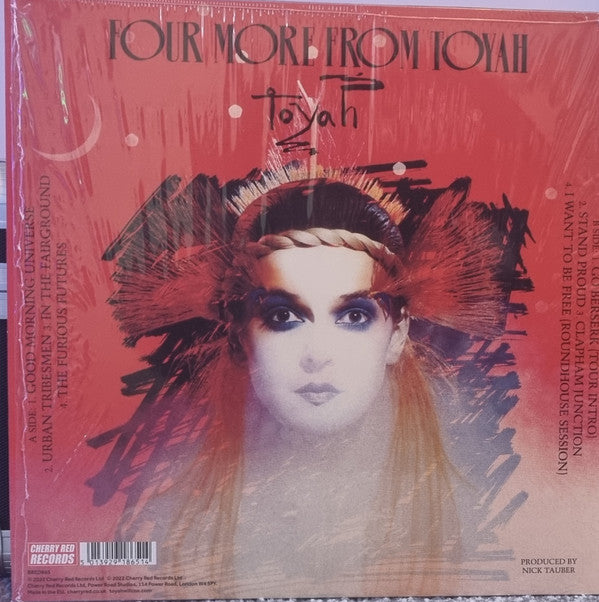 Toyah (3) : Four More From Toyah (LP, MiniAlbum, Ltd, RE, RM, Vio)