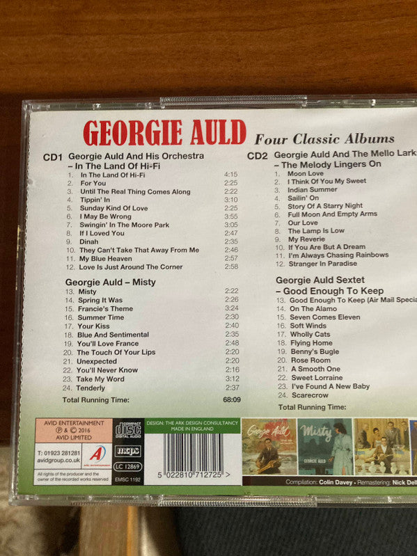 Georgie Auld : Four Classic Albums (2xCD, Comp, RM)