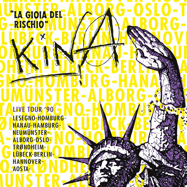 Kina (4) : La Gioia Del Rischio  (LP, Album, RE, Liv + CD)