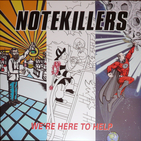 Notekillers : We're Here To Help (LP, Album, Ltd, Red)
