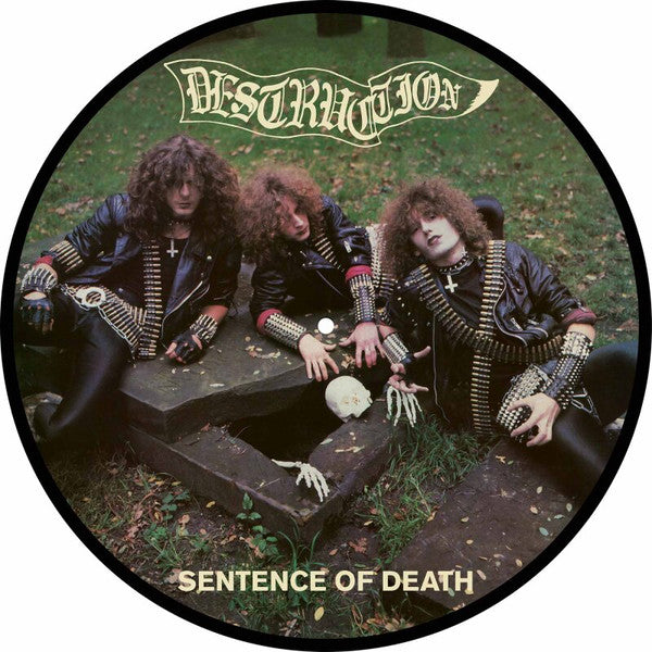 Destruction : Sentence Of Death (12", MiniAlbum, Ltd, Num, Pic, RE, RP, US )