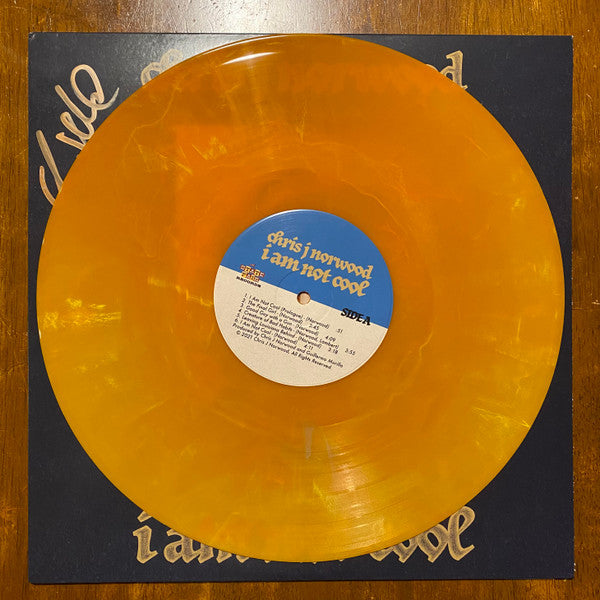 Chris J Norwood : I Am Not Cool (LP, Album, Ltd, Num, Sig)