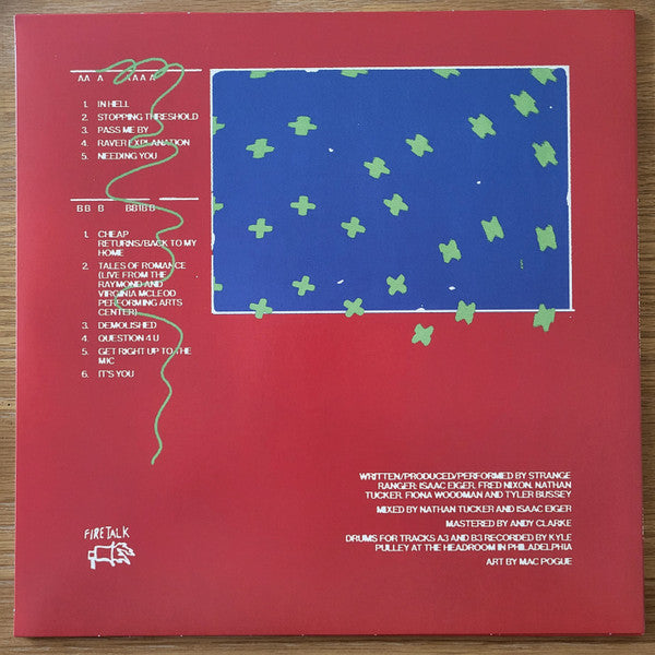 Strange Ranger : No Light In Heaven (LP, Mixtape, Red)