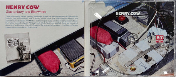 Henry Cow : Glastonbury And Elsewhere (CD, Album, Dig)