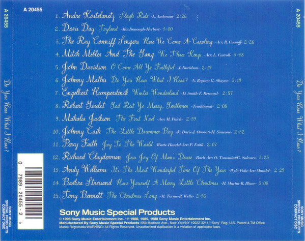 Various : Do You Hear What I Hear? (CD, Comp, RE)