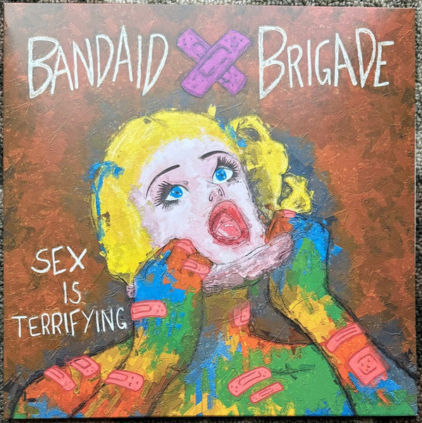 Bandaid Brigade : Sex Is Terrifying (LP, Yel)