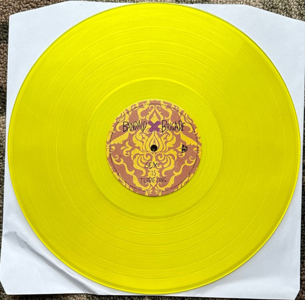 Bandaid Brigade : Sex Is Terrifying (LP, Yel)