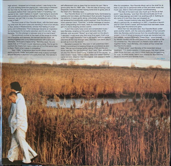 Clem Snide : Your Favorite Music (2xLP, Album, Club, Ltd, Num, RE, Sky)