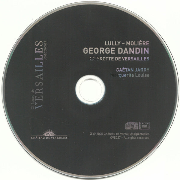 Jean-Baptiste Lully - Molière – Gaétan Jarry, Ensemble Marguerite Louise : George Dandin / La Grotte De Versailles (CD, Album)