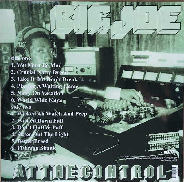 Big Joe : At The Control (LP, Album)