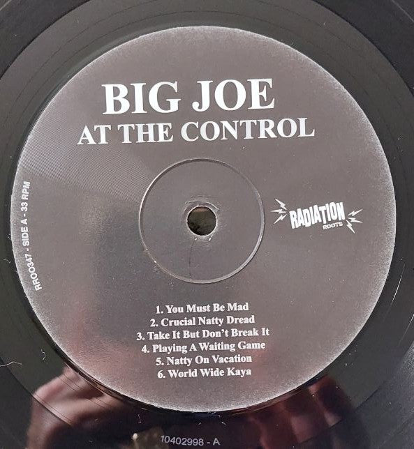 Big Joe : At The Control (LP, Album)
