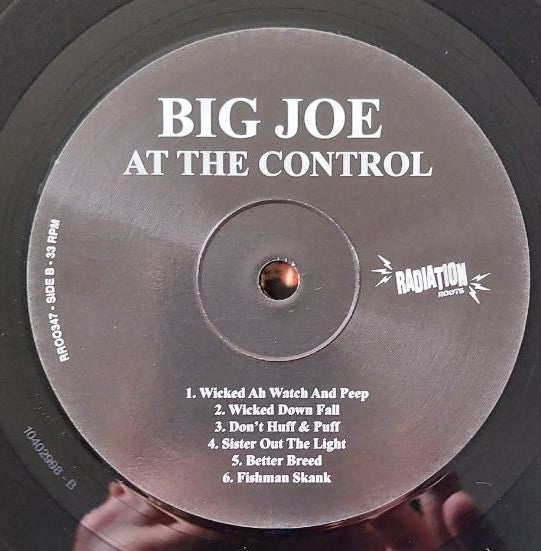 Big Joe : At The Control (LP, Album)