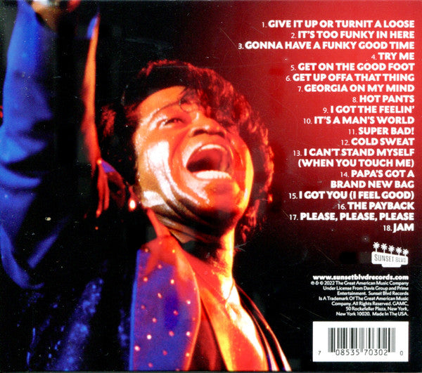 James Brown : Super Bad Live! (CD, Album)