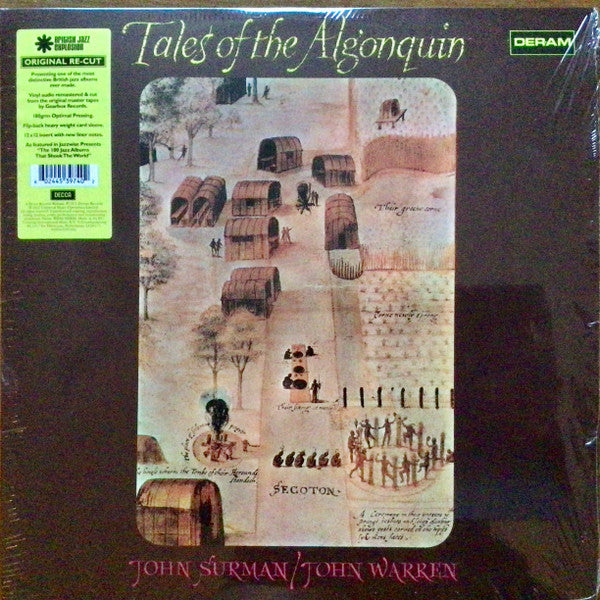 John Surman / John Warren : Tales Of The Algonquin (LP, Album, RE, RM, 180)