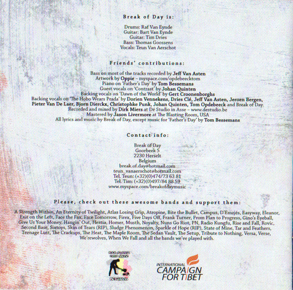 Break Of Day : The Hangman's Fracture (CD, Album)