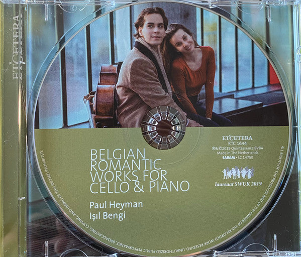 Işıl Bengi, Paul Heyman (3) : Belgian Romantic Works For Cello & Piano (CD, Album)