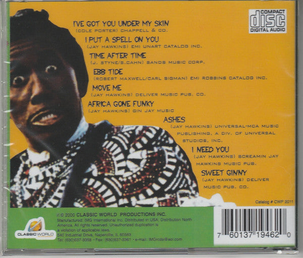 Screamin' Jay Hawkins : The Best Of Screamin' Jay Hawkins (CD, Comp)