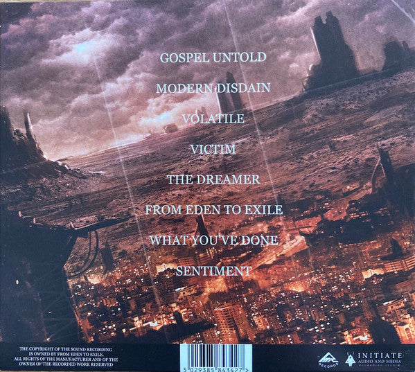 From Eden To Exile : Modern Disdain (CD, Album)