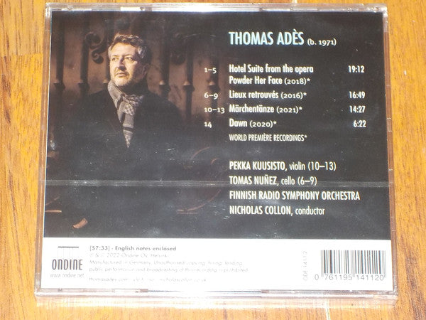 Thomas Adès, Pekka Kuusisto, Thomas Nuñez, Nicholas Collon & Radion Sinfoniaorkesteri : Märchentänze (CD, Album)