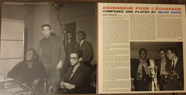 Miles Davis : Ascenseur Pour L'échafaud (LP, Album, Ltd, RE)