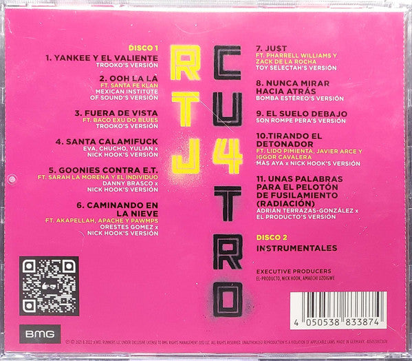 Run The Jewels : RTJ Cu4tro (2xCD, Album, Dlx)