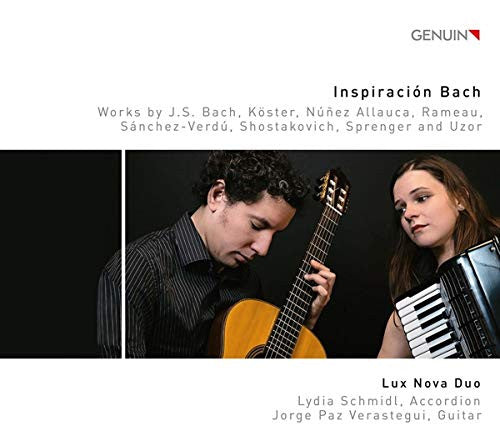 Lux Nova Duo : Inspiración Bach (CD, Album)
