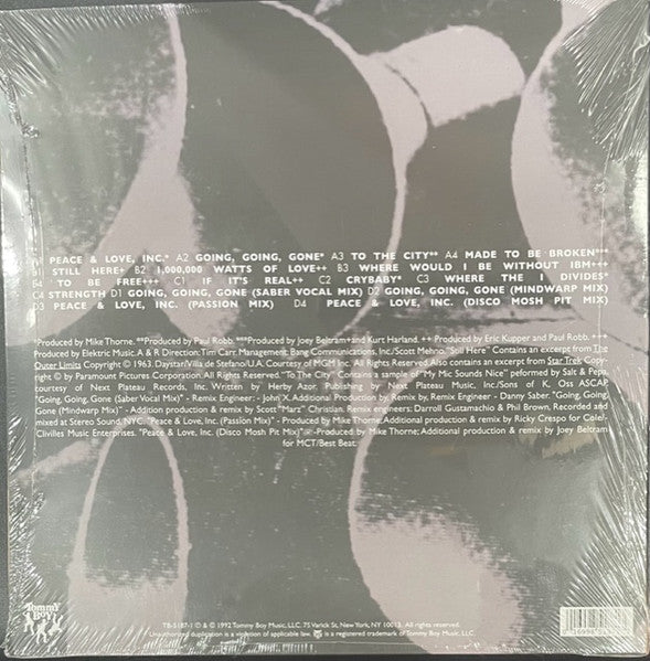 Information Society : Peace And Love, Inc. (2xLP, RE, Bla)