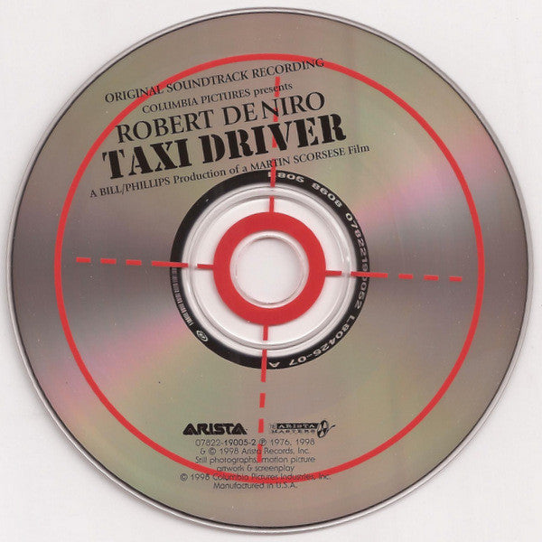 Bernard Herrmann : Taxi Driver (Original Soundtrack Recording) (CD, Album, RE, RM)