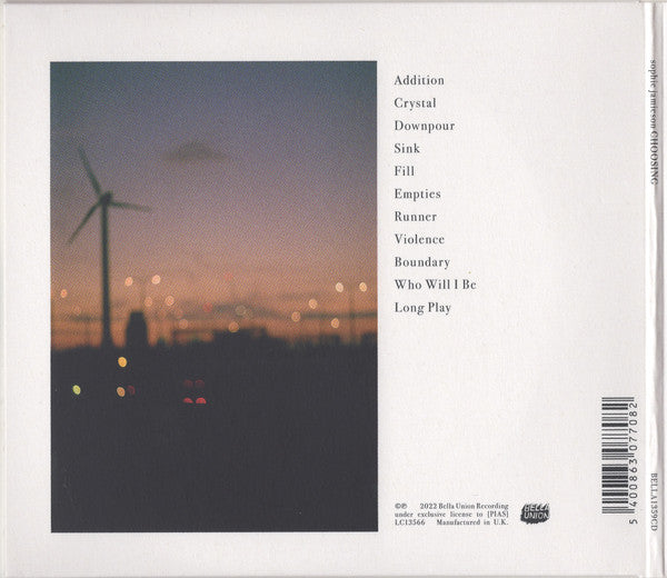 Sophie Jamieson : Choosing (CD, Album)