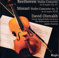 Beethoven*, Mozart*  -  David Oistrakh*, French National Radio Orchestra*, The Philharmonia Orchestra*, André Cluytens : Violin Concerto In D Major Op. 61 • Violin Concerto No. 3 In G Major K216 (CD, Comp, RE, RM)