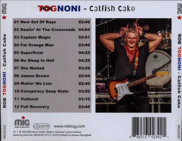 Rob Tognoni : Catfish Cake (CD, Album, Unofficial)