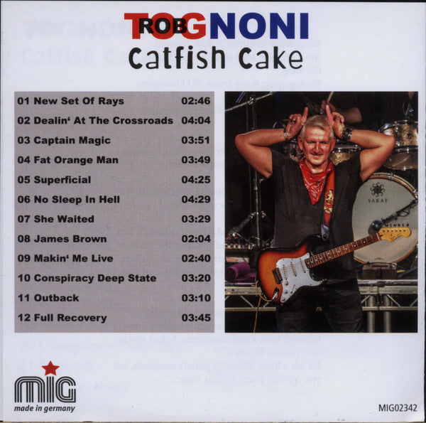 Rob Tognoni : Catfish Cake (CD, Album, Unofficial)