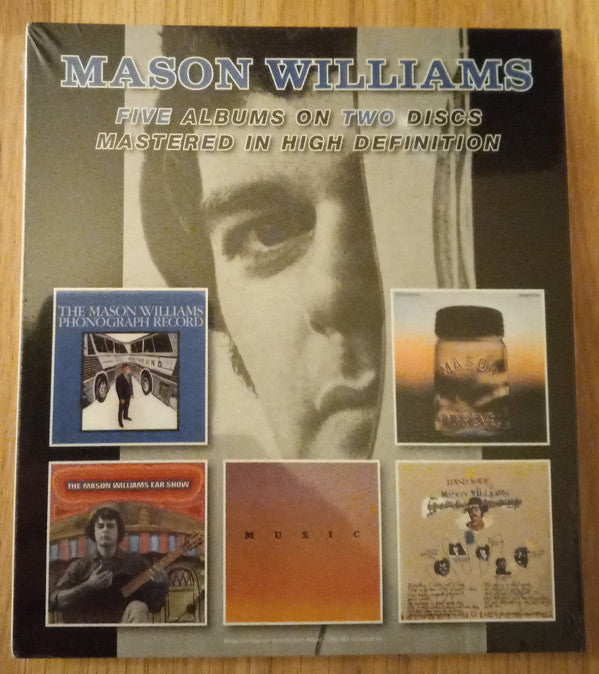 Mason Williams : The Mason Williams Phonograph Record / The Mason Williams Ear Show / Music By Mason Williams / Hand Made / Sharepickers (2xCD, Comp)