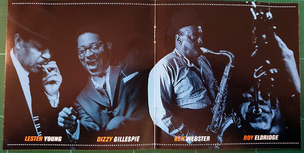 Lester Young, Ben Webster, Roy Eldridge, Dizzy Gillespie : J.A.T.P. Live At Carnegie Hall September 17, 1955 (2xCD, Comp)