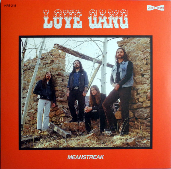 Love Gang (3) : Meanstreak (LP, Album, Ltd, Yel)