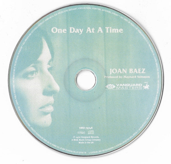 Joan Baez : One Day At A Time (CD, Album, Enh, RE)