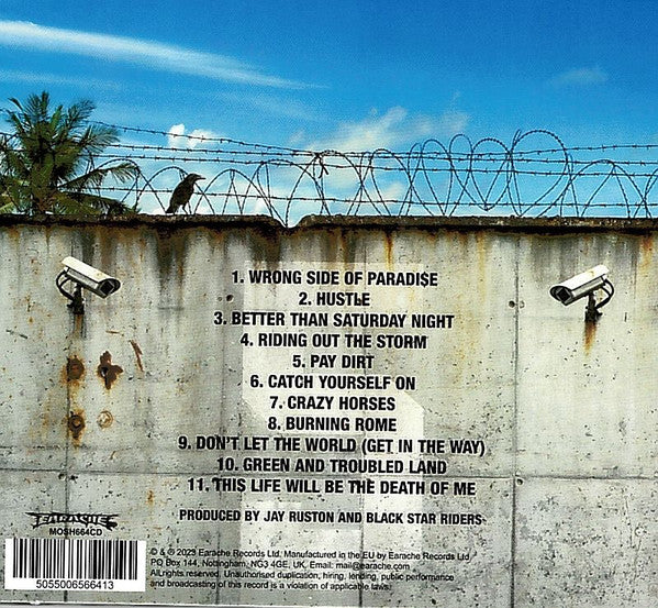 Black Star Riders : Wrong Side Of Paradise (CD, Album)