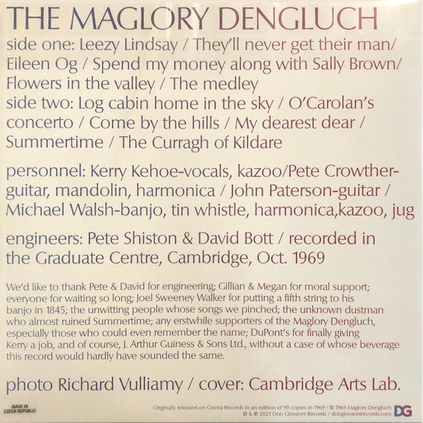 The Maglory Dengluch : Maglory Dengluch (LP, Album, RE)