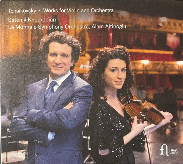 Pyotr Ilyich Tchaikovsky, Saténik Khourdoïan, Orchestre Du Théâtre Royal De La Monnaie, Alain Altinoglu : Works For Violin And Orchestra (CD, Album)