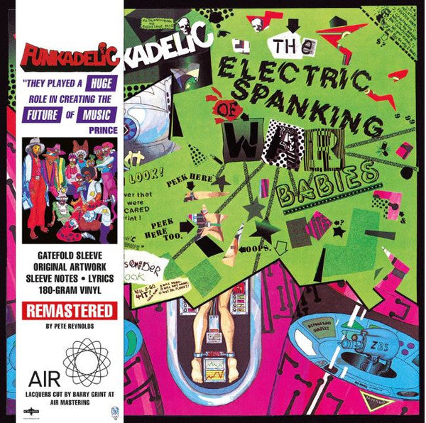 Funkadelic : The Electric Spanking Of War Babies (LP, Album, Ltd, RE, Flu)