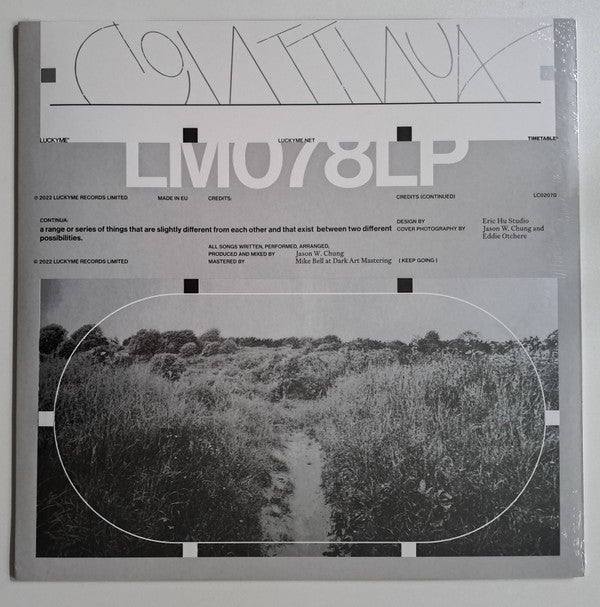 Nosaj Thing : Continua (LP, Album, Ltd, Cle)