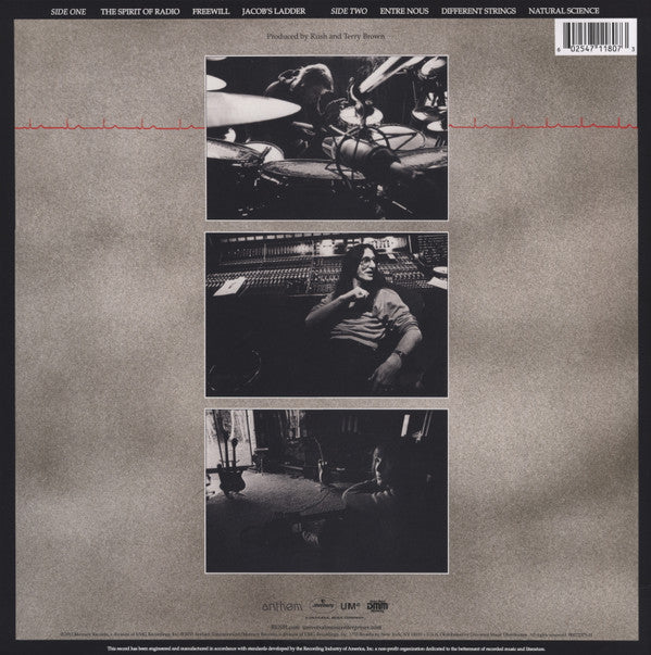 Rush : Permanent Waves (LP, Album, RE, RM, 180)