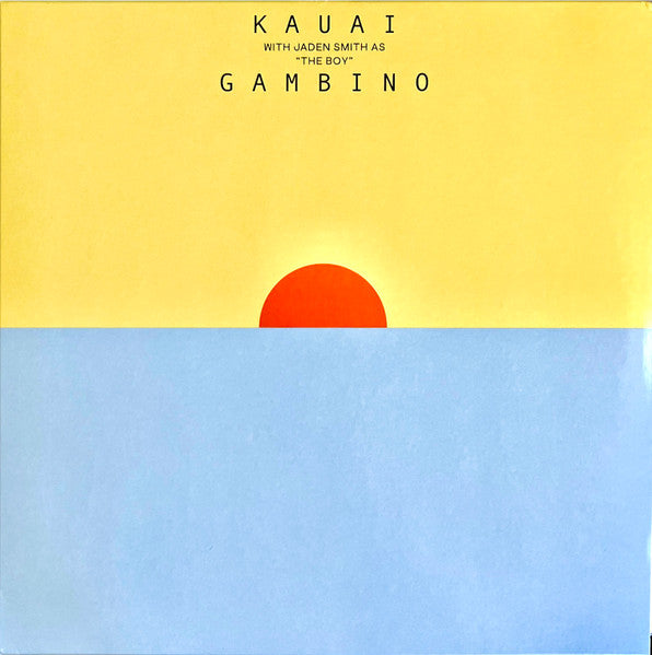 Childish Gambino With Jaden Smith : Kauai (12", EP, RE)