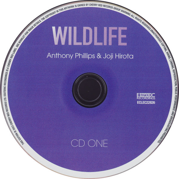 Anthony Phillips & Joji Hirota : Wildlife (CD, Album, RE, RM + CD, RM)