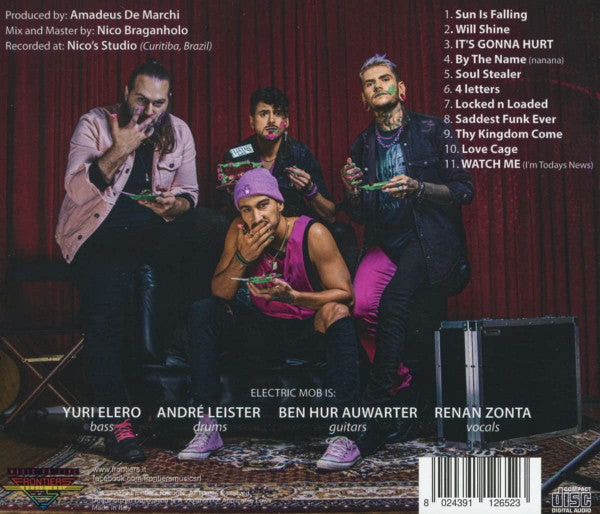 Electric Mob : 2 Make U Cry & Dance (CD, Album)