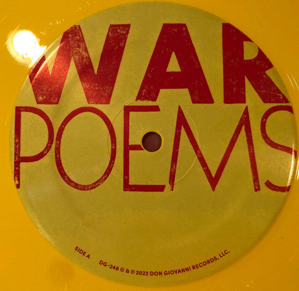 R. Ring : War Poems, We Rested (LP, Album, Ltd, Yel)