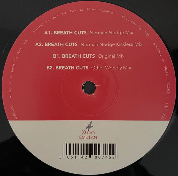 Emika : Breath Cuts (12")