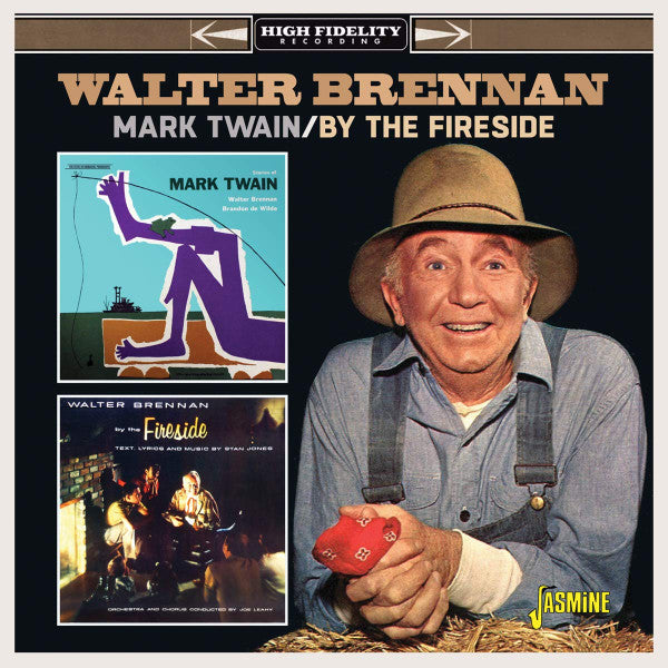 Walter Brennan : Mark Twain / By The Fireside (CD, Comp, Mono)