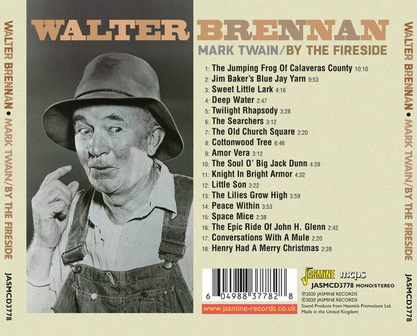 Walter Brennan : Mark Twain / By The Fireside (CD, Comp, Mono)