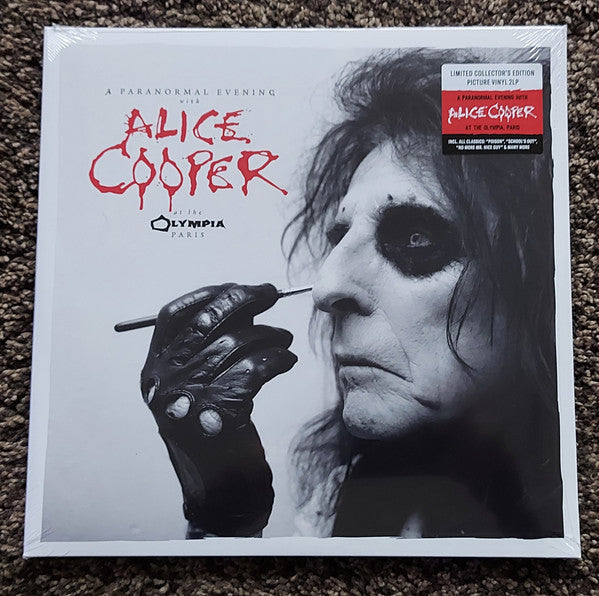 Alice Cooper (2) : A Paranormal Evening With Alice Cooper At The Olympia Paris (2xLP, Album, Ltd, Pic, Col)